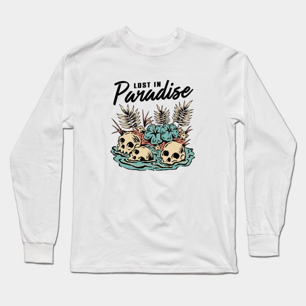 Lost in paradise Long Sleeve T-Shirt by AlexStudio